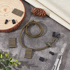 Резиновый ремешок для национального флага. Многофункциональный тактический рюкзак для активного отдыха.&nbsp;AJEW-OC0014-97A