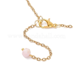 Ионное покрытие(ip) 304 нержавеющая сталь браслеты с подвесками Козерог&nbsp;BJEW-JB12030-02