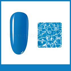 Gel de uñas de 7 ml, para el diseño de uñas, azul dodger, 3.2x2x7.1 cm, contenido neto: 7ml
