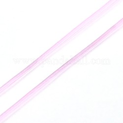 韓国製弾性水晶の線  ストレッチブレスレットストリング  ラウンドビーズコード  ラベンダーブラッシュ  0.6mm  約87.48ヤード（80m）/ロール