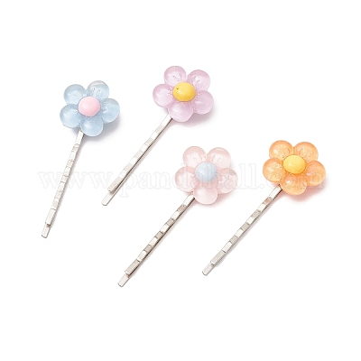 Шпильки для волос из смоляных цветов PHAR-JH00133-1