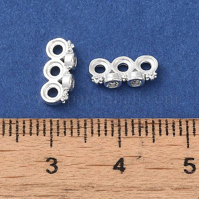 Покрытие стойки латунь прокладывает прозрачные проставки из кубического циркония KK-B088-11B-S-1