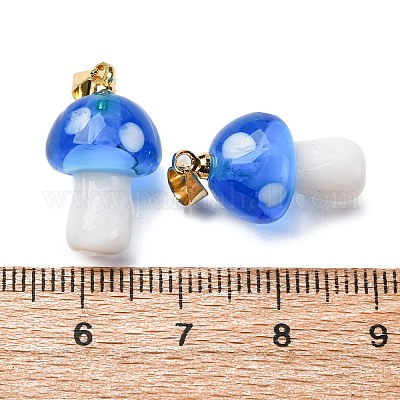 Подвески лэмпворк ручной работы LAMP-S069-08G-07-1