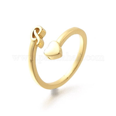 Латунные манжеты для женщин RJEW-U044-P-1