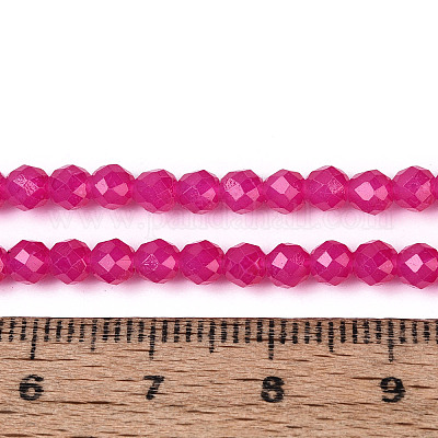 Стеклянные бусины&nbsp;GLAA-T028-4mm-11I-1