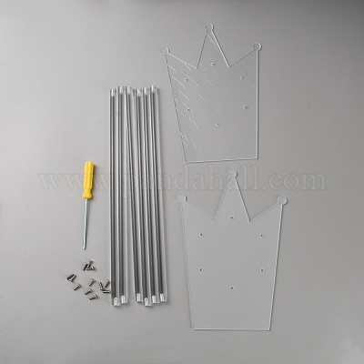 Прозрачные акриловые органайзеры на голову ODIS-WH0038-87A-1