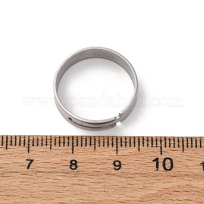 Оправы колец из хирургической нержавеющей стали 316L STAS-C125-04P-1