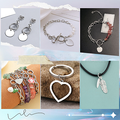 304 3000 шт. открытых соединительных колец из нержавеющей стали STAS-SP0001-63C-1