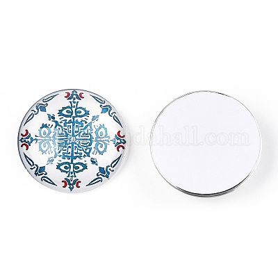 Кабошоны из стекла GGLA-T004-10-76-1