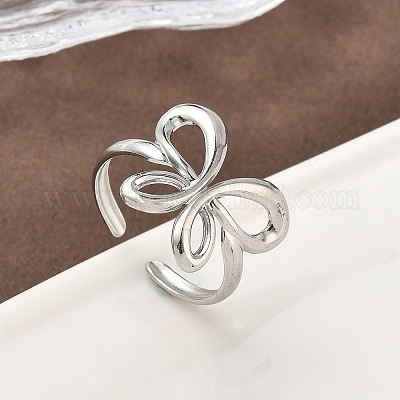 Кольца-манжеты из нержавеющей стали 304 для женщин RJEW-A079-02B-P-1