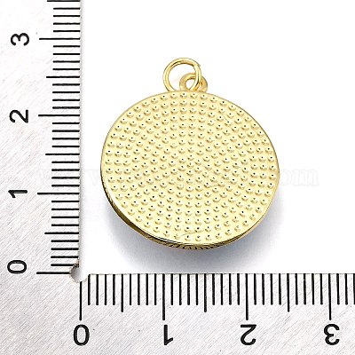 Латунь эмаль подвески KK-K401-90G-1