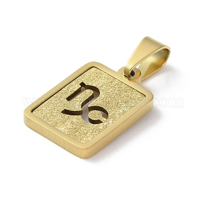 Подвески из нержавеющей стали 304 с изображением двенадцати созвездий STAS-S152-02G-J-1