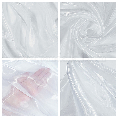 Сетчатые ткани из полиэстера DIY-WH0622-075-1