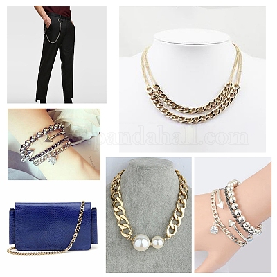 Алюминиевые скрученные бордюрный цепи CHA-YW0001-01G-1