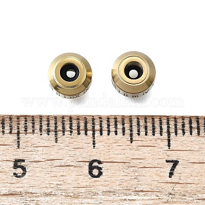 Бусины из нержавеющей стали 304 STAS-H233-12G-1