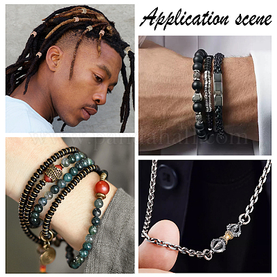 4 шт. 2-х цветные латунные европейские бусины KK-OC0001-32-1