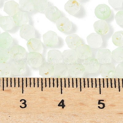 Матовые стеклянные бусины FGLA-D300-01-1