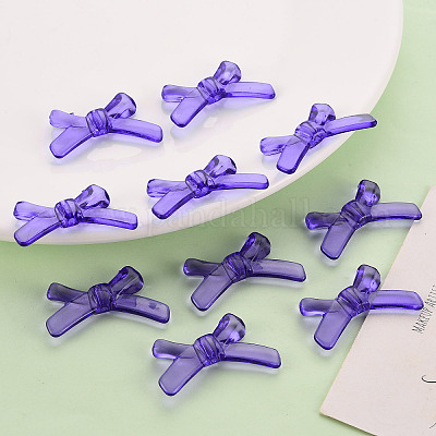 Прозрачные акриловые бусины X-TACR-S154-55B-936-1