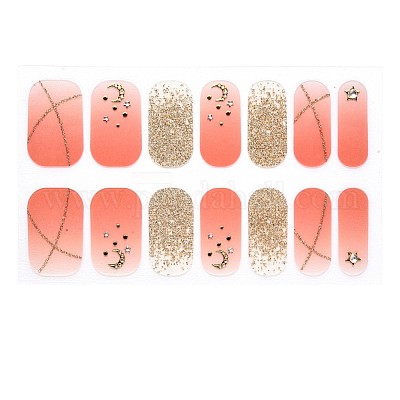 Wholesale Full Cover Ombre Nails Wraps Pandahall Com