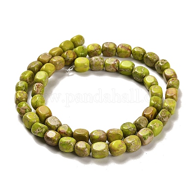 Бусы из натурального доломита G-F765-L01-01-1