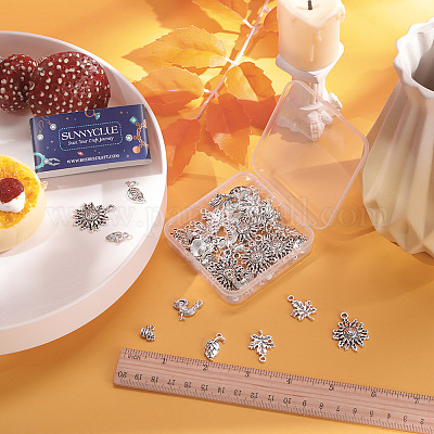 Подвески из сплава в тибетском стиле TIBE-SC0005-16-1