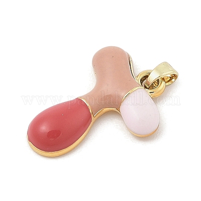 Подвески из эмали и сплава ENAM-S023-01G-T-1