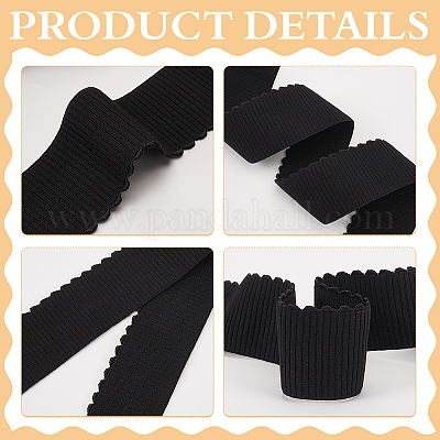 9 ярд плоского полиэстерового широкого эластичного шнура OCOR-MA0001-15A-1