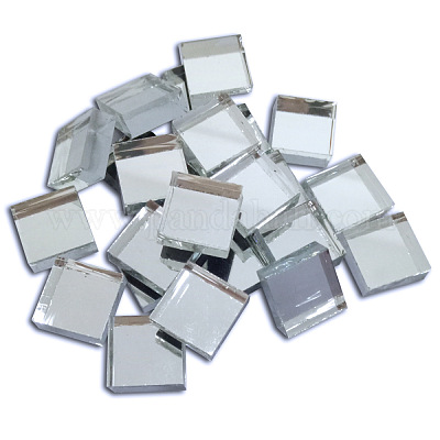 Зеркальная стеклянная мозаика&nbsp;GLAA-WH0015-60A-1