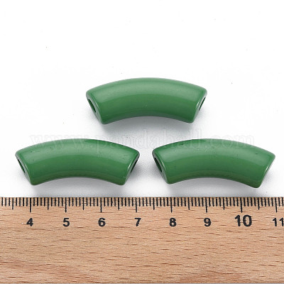 Непрозрачные акриловые бусины MACR-S372-001B-17-6333-1