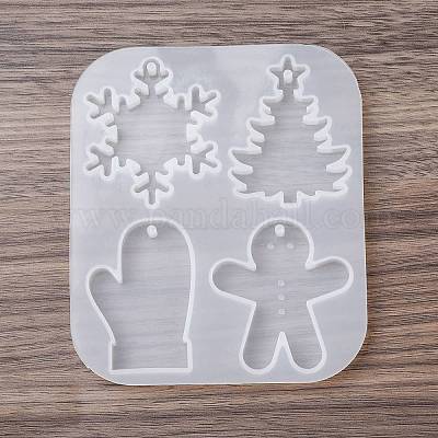 Силиконовые Молды на рождественскую тему DIY-K073-53A-1