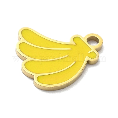 Подвески с фруктовой эмалью из нержавеющей стали 304 STAS-G362-04G-05-1