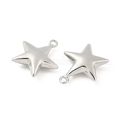 Звезда латуни подвески KK-M327-08B-P-1