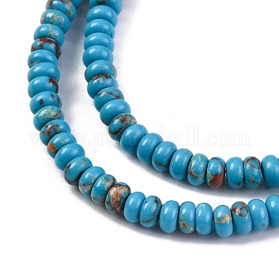 Синтетические окрашенные нити императорской яшмы G-K343-C39-04-1