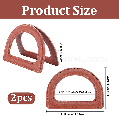 D-образные ручки из искусственной кожи для сумок FIND-WH20016-11A-1