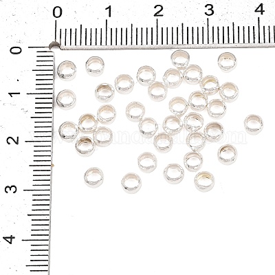 Зажимные бусины из латуни&nbsp;J0JMQ022-1