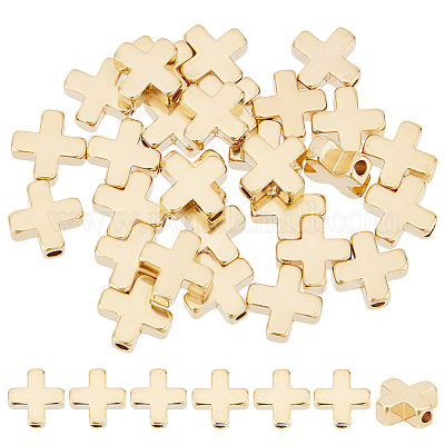 30 шт. Латунные бусины KK-HY0003-91-1