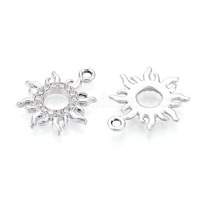 Подвески из сплава со стразами PALLOY-T091-20M-P-1