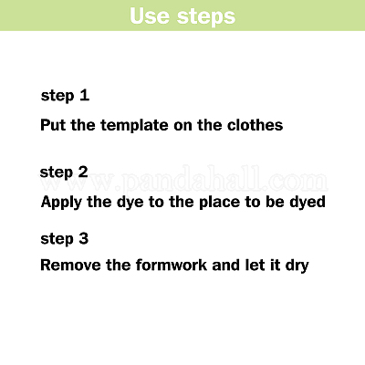 Акриловый шаблон тай-дай DIY-WH0347-060-1