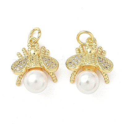 Латунные микро проложить кубического циркония подвески KK-S338-15G-1