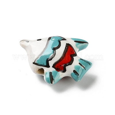 Фарфоровые бусины ручной работы PORC-Z006-01-1