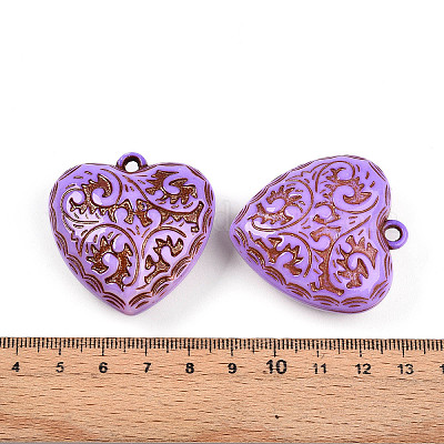 Непрозрачные акриловые подвески SACR-T017-15F-1