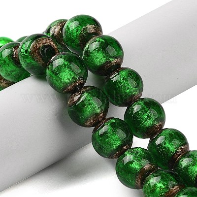 Ручной золотой песок бусины бисер нитей LAMP-P062-01D-1