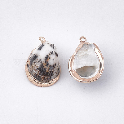 Гальванические подвески с морской раковиной SSHEL-T009-14-1