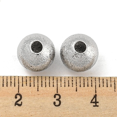 Латунные текстурированные бусины KK-P258-05B-P-1