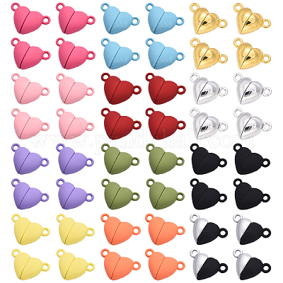 48 комплект из 12-х видов магнитных застежек из сплава FIND-YW0006-64-NR-1