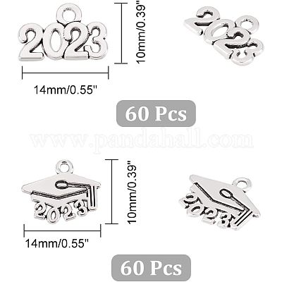 120 шт. 2 стиля подвески из сплава в тибетском стиле FIND-CA0006-06-1