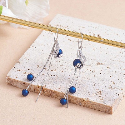 Gioielli Simulati Eleganti Orecchini Pendenti Argento 925 A Forma Di Sole, Luna E Stella &ndash; Gioielli Simulati Per Donna Orecchini A Goccia Argento 925