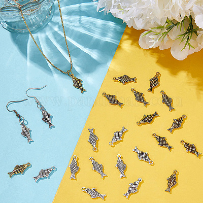 100шт 2 стиля подвески из сплава в тибетском стиле TIBEP-ME0001-13-1