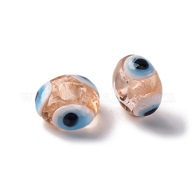 Ручной зло бусины глаз&nbsp;LAMP-F021-01-07-1