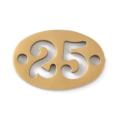 Подвески с плоским круглым коннектором из нержавеющей стали 304 X-STAS-L279-021G-1